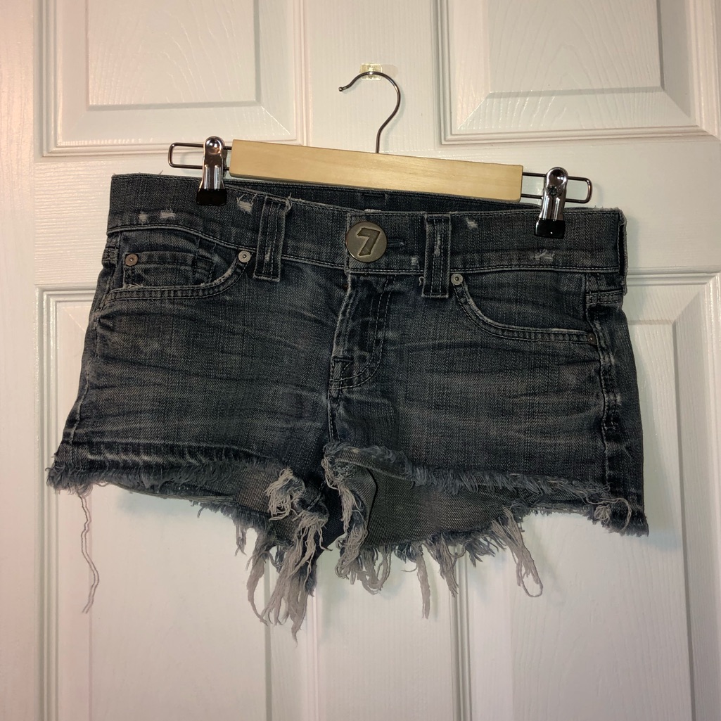 7 For All Mankind Jean Shorts